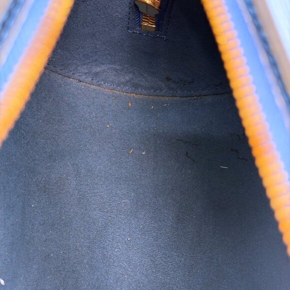 Pre-Owned Louis Vuitton Epi Leather Soufflot 30 Vintage Blue - Picture 12 of 12